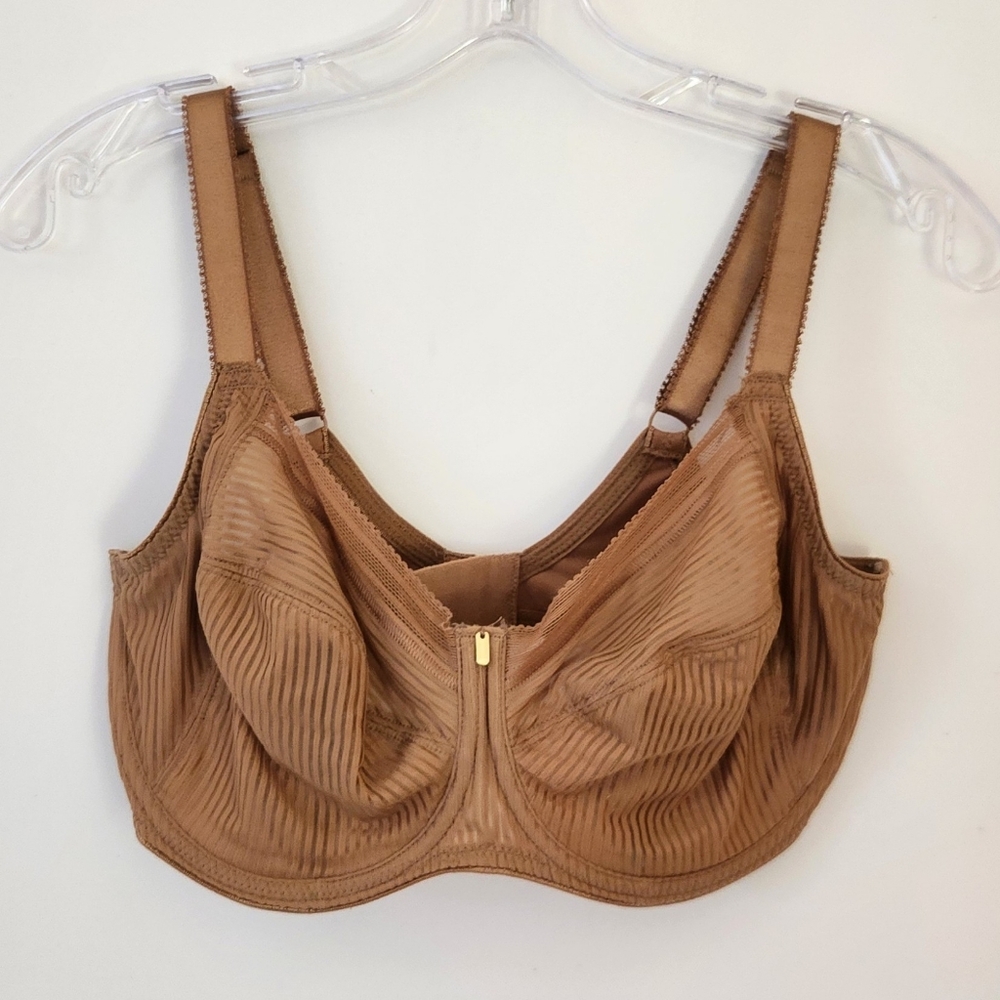 Fantasie Brown Full Coverage Bra with Supportive Design